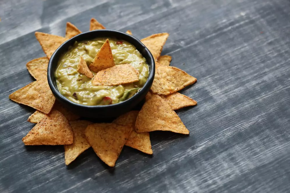 Guacamole with Nachos